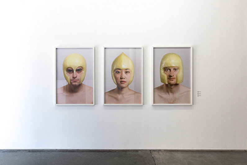 Untitled: Vaseline Helmet