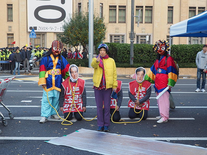 November 10, 2018 Gwanghwamun Square Seoul